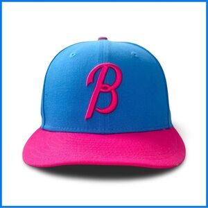 New Era 59Fifty Orioles 30th Anniversary Patch City Hat. Blue, Magenta. 7 1/8​